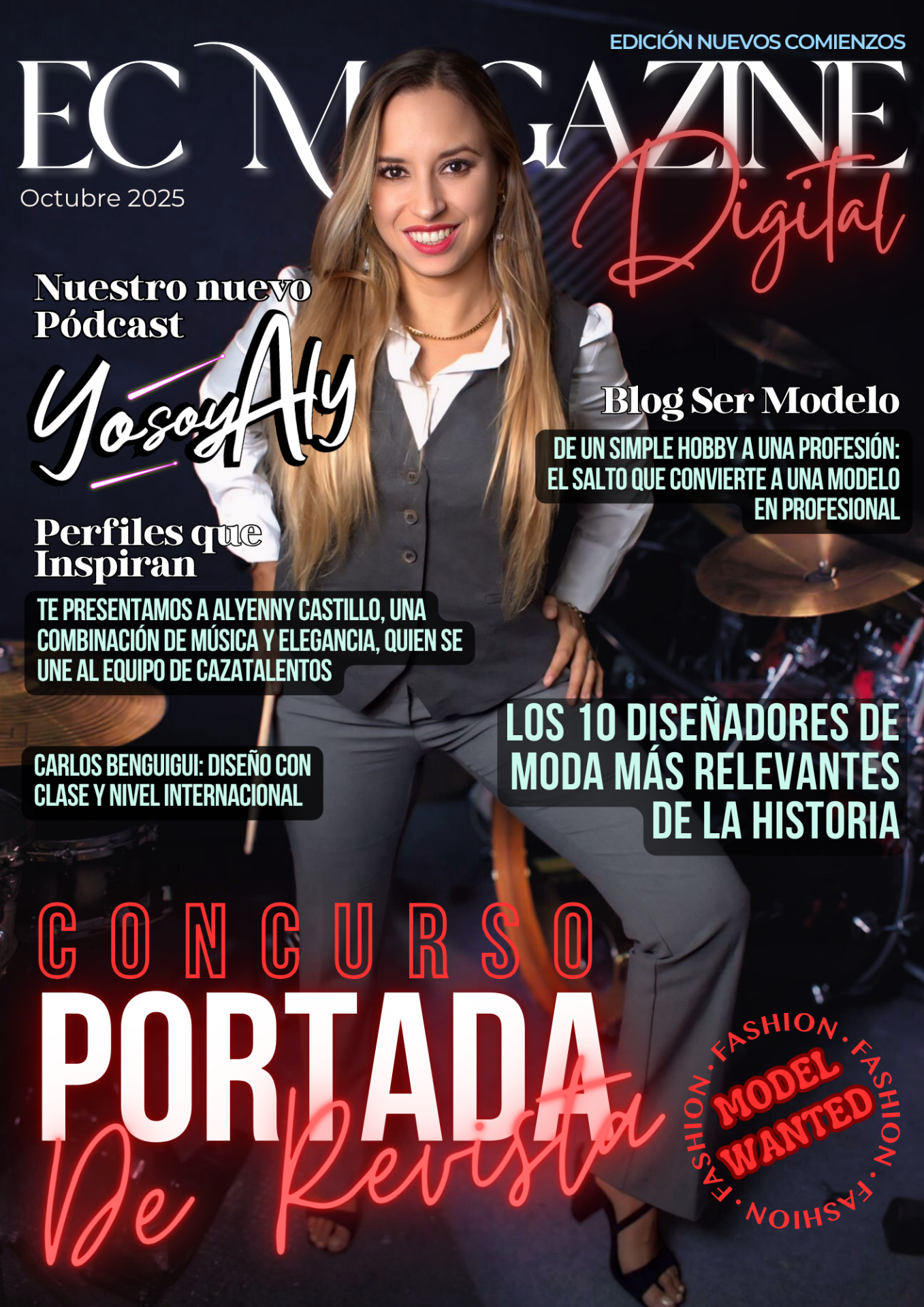 Portada Octubre 2025 - Alyenny Castillo 